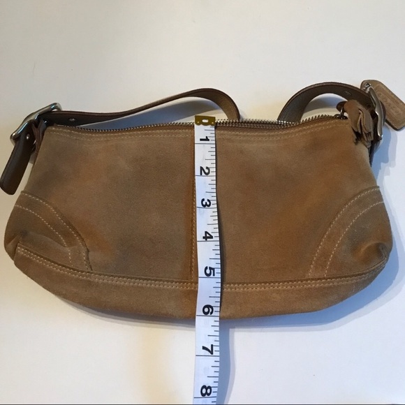 Authentic Suede Coach Purse - Picture 5 of 5